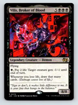 Vilis, Broker of Blood (Anime) R Foundations Jumpstart 70 NM - Image 1