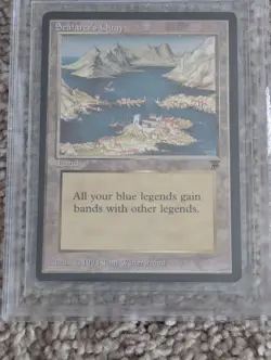 BGS Graded NM-MT+ MTG Legends Lot: Seafarers Quay, Hammerheim, Catheral of Serra - Image 4