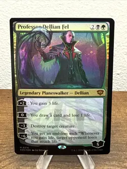 Professor Dellian Fel Secrets of Strixhaven Foil - Image 1