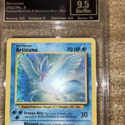 Pokemon Articuno 009/034 Trading Card Game Classic Holo Graded 9.5 2023 - Image 1