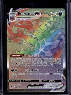 2020 Pokemon SWSH Darkness Ablaze Eternatus VMAX #192/189 - Image 1