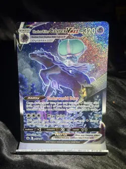 Pokemon Shadow Rider Calyrex VMAX Alternate Art Secret Rare Holo 205/198 320HP - Image 1