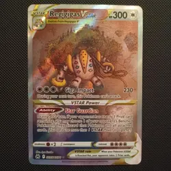 Pokemon TCG Regigigas VSTAR GG55/GG70 SWSH: Crown Zenith Galarian Gallery Holo - Image 1