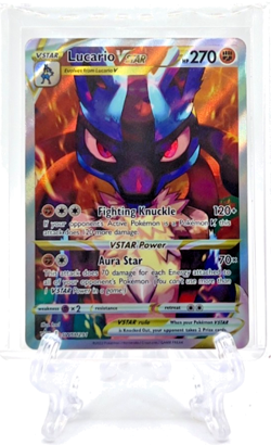 LUCARIO VSTAR 2023 Pokemon TCG Sword & Shield Promo #SWSH291 BLACK STAR PROMO - Image 1