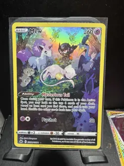 Pokemon TCG - Mew - GG10/GG70 - Galarian Gallery Full Art - Crown Zenith - Image 1