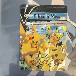 Pokemon Pikachu V-Union 4 Card Holo Lot English Nintendo GAME FREAK 2021 - Image 2