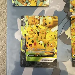Pokemon Pikachu V-Union 4 Card Holo Lot English Nintendo GAME FREAK 2021 - Image 5