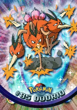 Pokemon #85 Dodrio Card Topps Blue Logo Non-Hologram - Image 1
