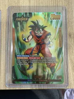 Ginyu Leader Alt Art Secret Rare FB01-104 Dragon Ball Fusion World Card English! - Image 1