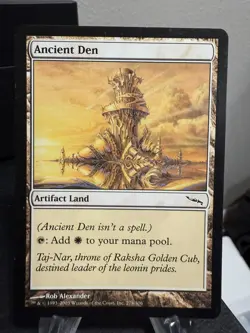 MTG Magic the Gathering Mirrodin Ancient Den - Image 1