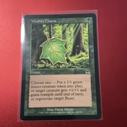Vitality Charm [Onslaught] Magic MTG LP - Image 1