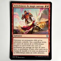 DEFERLEMENT DE MAGIE SAUVAGE MTG CLB - CARTE MAGIC THE GATHERING FR NEUF - Image 1