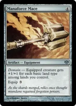 Manaforce Mace - Medium Play MTG Conflux - Image 1