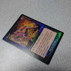 MTG 7th Edition Greedy English Foil Card Used - Image 3