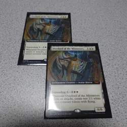 MTG Mist Moore's Owner English Set of 2 Expansion Art NM - Image 1