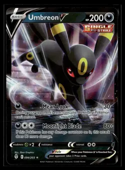 Pokemon TCG SWSH07: Evolving Skies #094/203 Umbreon V - Image 1