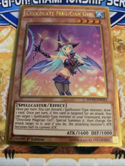 Yugioh Chocolate Magician Girl MVP1-EN052 1st Edition NM - Image 1