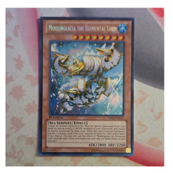 Konami Yu-Gi-Oh! Moulinglacia the Elemental Lord ABYR-EN035 Secret Rare Holo 1st - Image 1