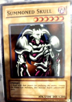 Yu-Gi-Oh Vintage 2002 Summoned Skull SDY-004 (Short Print) PSA 7 NM - Image 2
