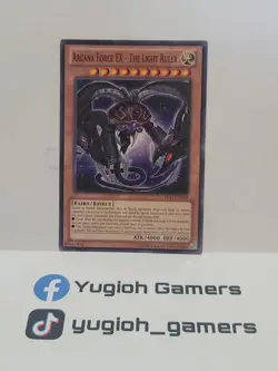 YUGIOH ARCANA FORCE EX - THE LIGHT RULER SP13-EN044 COMMON LIGHT PLAYED - Image 1
