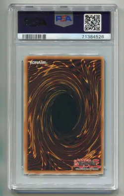 2007 YU-GI-OH TIN WAVE 2 PROMO RAINBOW DRAGON CT04-EN005 SECRET HOLO PSA 9 B P1 - Image 2