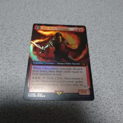 MTG Final Fantasy Fin Ifrits Dominant Clive English Foil Extended Art NM - Image 1
