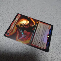 MTG Final Fantasy Fin Ifrits Dominant Clive English Foil Extended Art NM - Image 2