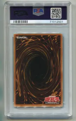 2002 YU-GI-OH LEGEND OF BLUEEYES FLAME SWORDSMAN LOB-003 1ST ASIAN HOLO PSA 8 P1 - Image 2