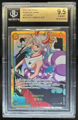 2022 One Piece Romance Dawn Yamato Secret Rare #OP01-121 BGS 9.5 - Image 1