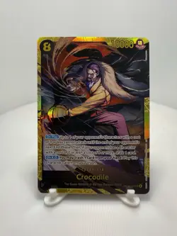 ONE PIECE CCG | Crocodile OP14-120 (SEC) THE AZURE SEA'S SEVEN | ENGLISH - Image 1