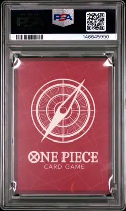 2025 ONE PIECE PROMOS PSA MAGAZINE EXCLUSIVE #001 SHANKS PSA 10 - Image 2