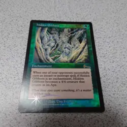 MTG ULG Hidden Gibbon Foil English Card Magick Gathering Used - Image 1