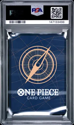 2023 ONE PIECE OP02-PARAMOUNT WAR ALTERNATE ART #036 NAMI PSA 9 - Image 2