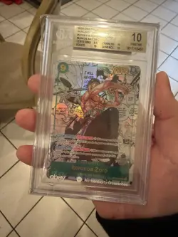 One Piece OP06 Manga Zoro BGS 10 - Image 1