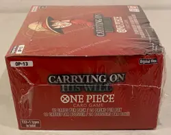 2025 BANDAI ONE PIECE TCG ENG OP-13 CARRYING ON HIS WILL BOOSTER BOX SEALED A - Image 5