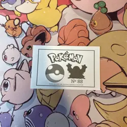 Grimer #088 - 2022 Pokemon Indigo League Sticker Set (Peru) - Image 2