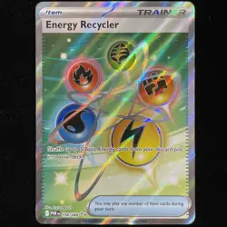 Pokemon Energy Recycler Holo 108/088 Perfect Order English Trainer Card Lot - Image 1