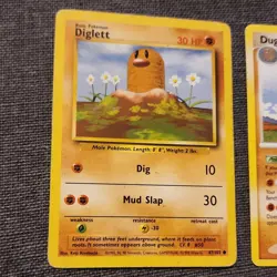 Pokemon TCG Diglett, Dugtrio Card Lot - 47/102, 71/130, 72/127, 24/127, 67/102 - Image 2