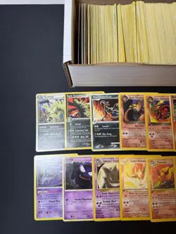 Huge Collection Bulk Lot of 600+ Pokemon Cards Mixed WOTC-XY Vintage HP-DAMAGED - Image 2