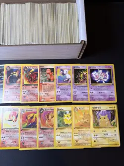 Huge Collection Bulk Lot of 600+ Pokemon Cards Mixed WOTC-XY Vintage HP-DAMAGED - Image 3