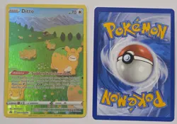 Ditto GG22/GG70 Crown Zenith Galarian Gallery Holo Pokemon TCG & Bonus Card - Image 1