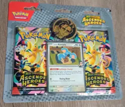 🔥 Pokemon Ascended Heroes Kit Tangela Promo Card 2 Booster Pack FACTORY SEALED - Image 1