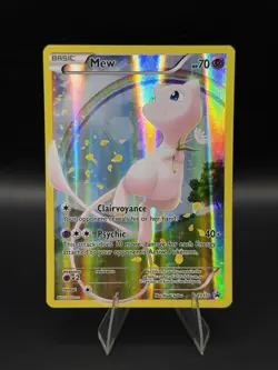 Mew XY110 XY Black Star Promo Holo Foil Pokemon TCG Card LP Condition - Image 1