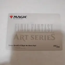 Terra, Herald of Hope Art Card (Gold-Stamped Signature) 20 / English / LP - Image 2