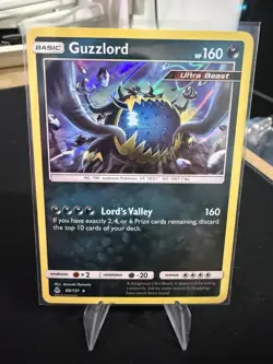 Guzzlord 80/131 Holo Rare Forbidden Light Near Mint Pokemon Card Ultra Beast - Image 1