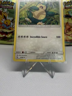 Snorlax 50/68 Near Mint NM Hidden Fates Rare Pokemon Card 2019 Sleeping Art - Image 4
