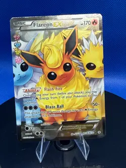 Flareon EX RC28/32 NM Generations: Radiant Collection Pokemon Card TCG - Image 1
