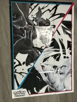 Pokemon Prismatic Evolutions & Black Bolt/White Flare POSTER ONLY FREE SHIPPING - Image 3