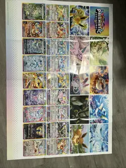 Pokemon Prismatic Evolutions & Black Bolt/White Flare POSTER ONLY FREE SHIPPING - Image 5