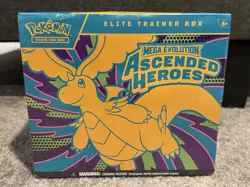 Pokemon Mega Evolution Ascended Heroes Elite Trainer Box Trading Card Game! Seal - Image 1